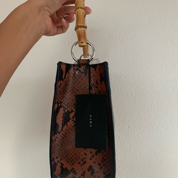 SNAKE PRINT PURSE - Picture 2 of 4